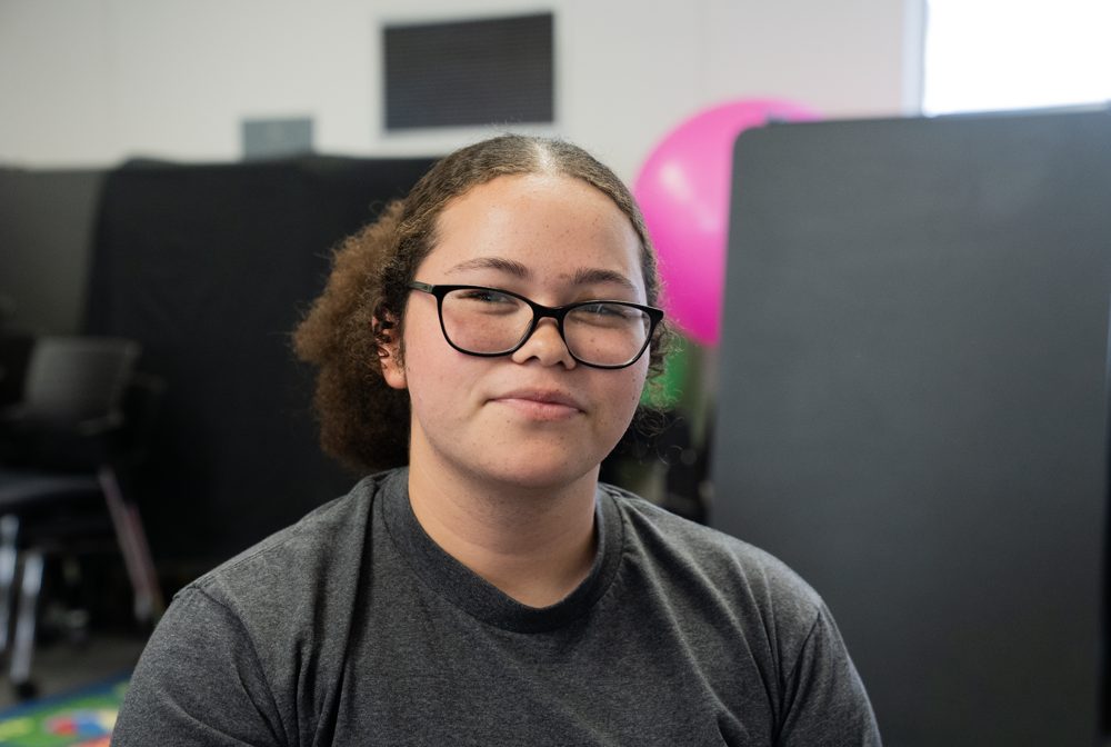 Nicole, a T3 student
