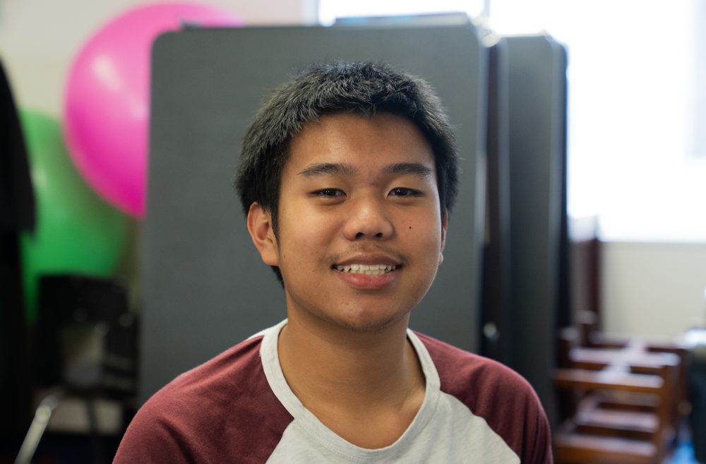 Amiel, a T3 student