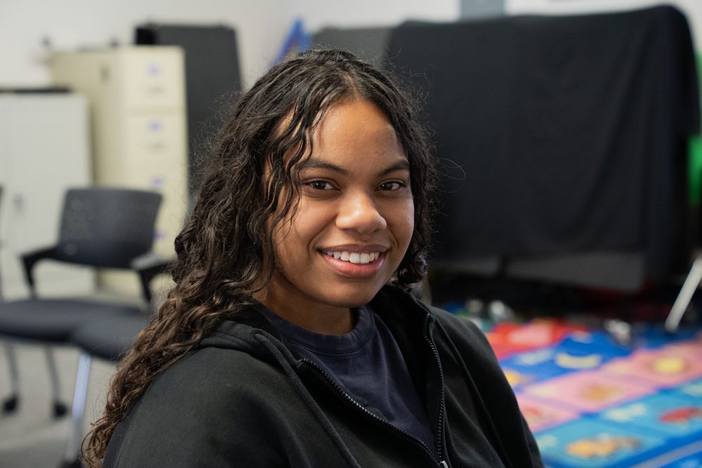 Jaylah, a T3 student